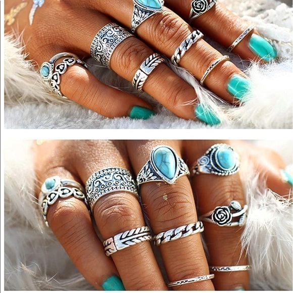 Mystery Bag Of 5 Stackable Knuckle Rings (+free Gift 💝) - Picture 3 of 4